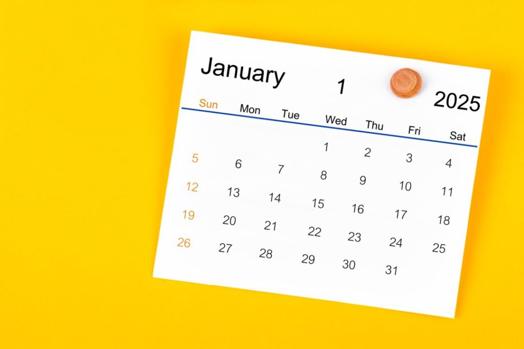 2025年1月の開運日をお知らせします!:おすすめパワーストーン 天然石 ご紹介いたします!