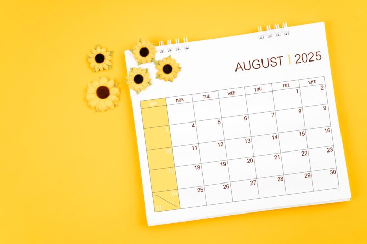 2025年　8月　開運日をお知らせします！：おすすめパワーストーン　天然石アイテム　ご紹介いたします！！