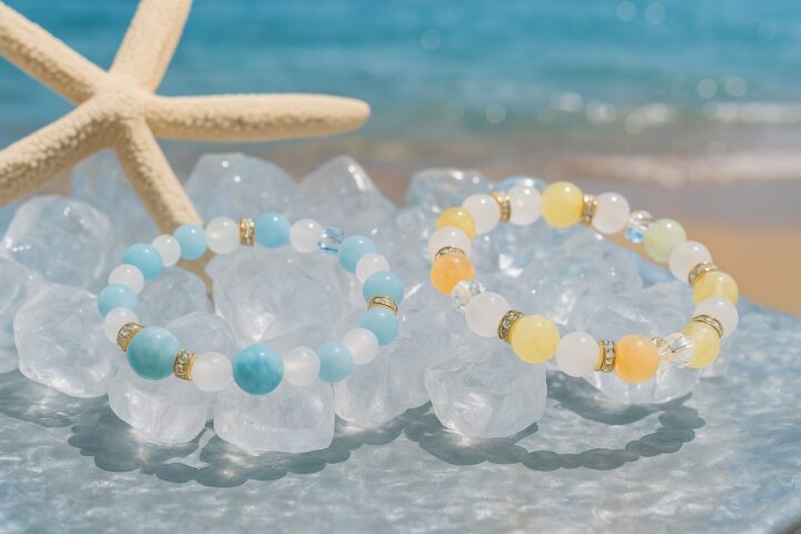 夏のストレスを和らげる!心を癒すひんやり パワーストーン 天然石の魅力についてご紹介します
