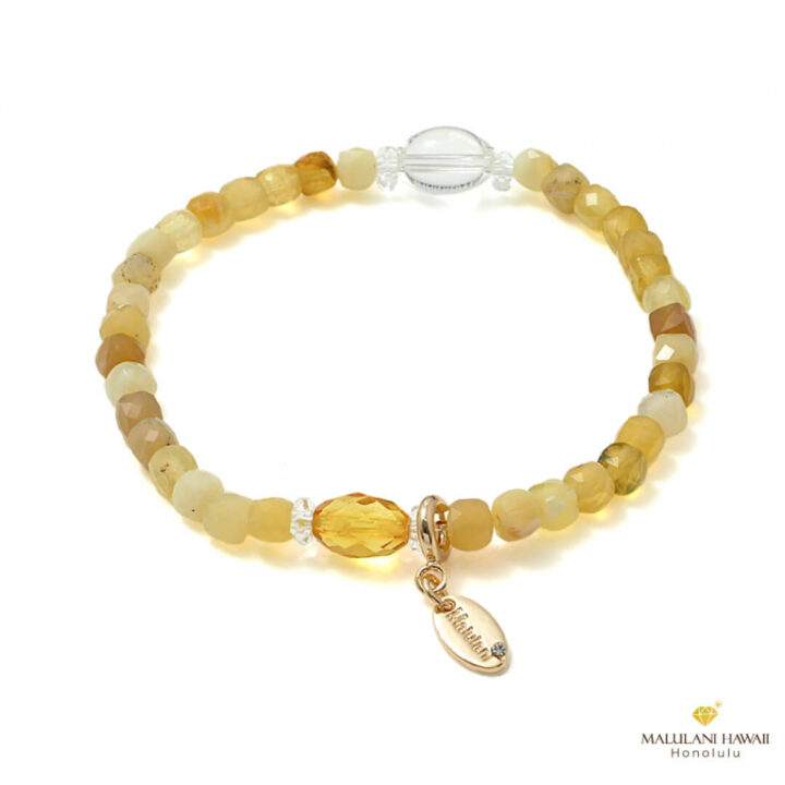 アンバー&イエローオパール