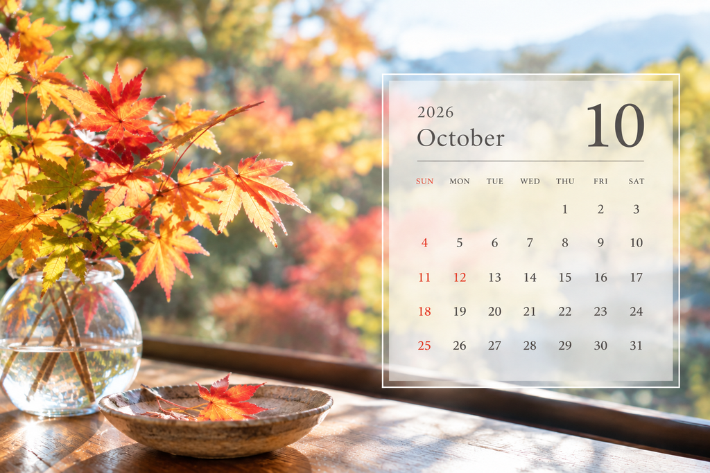 2026年 10月 開運日をお知らせします!:おすすめパワーストーン 天然石アイテム ご紹介いたします!!
